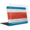 Costa Rican Flag Distressed MacBook Air 15in (2023-2025) Case plus Skin